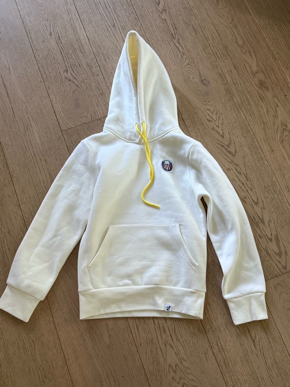 Amazing digital circus Hooded Sweatshirt with Yellow Drawstring XS new